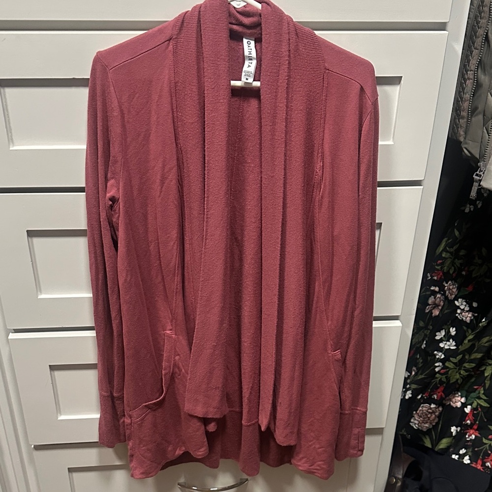 Athleta Women's pranayama Pink Cardigan
